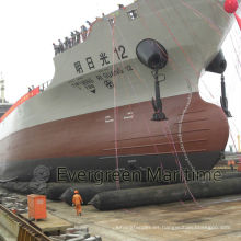 utilizado para el lanzamiento de la nave que levanta objetos pesados ​​y la bolsa de aire del barco de salvamento